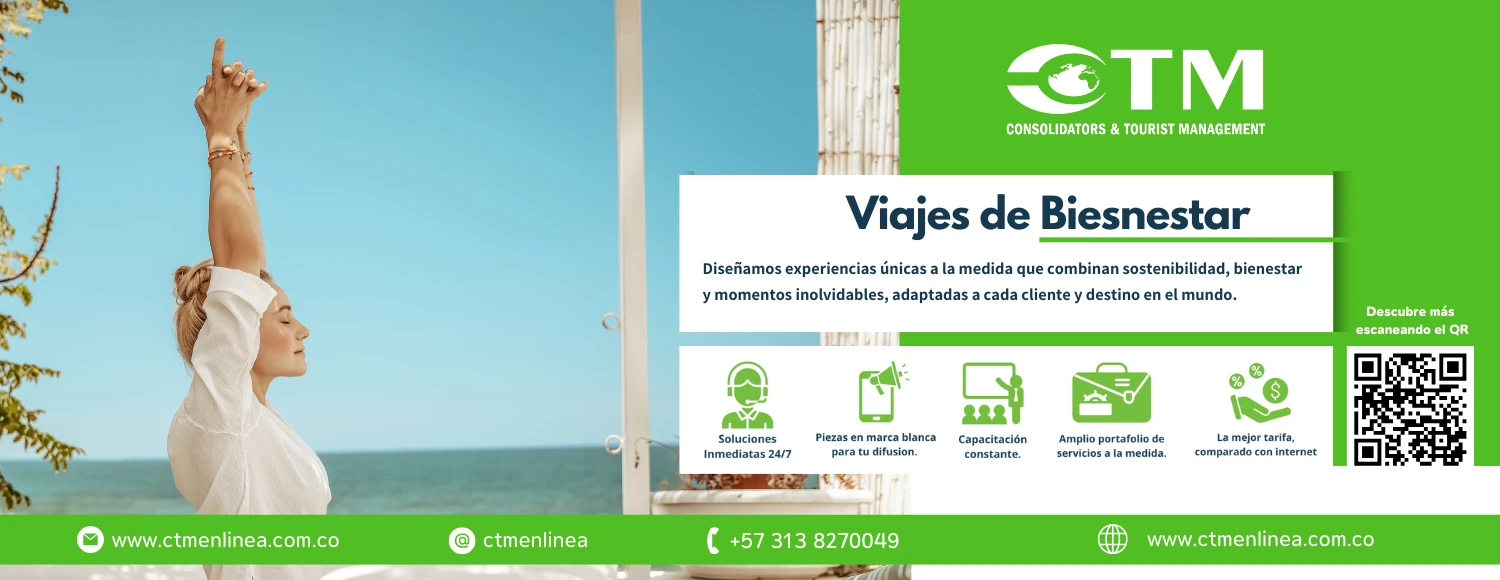 Banner pc Consolidator & Tourist Management S.A.S - CTM Agencia 2