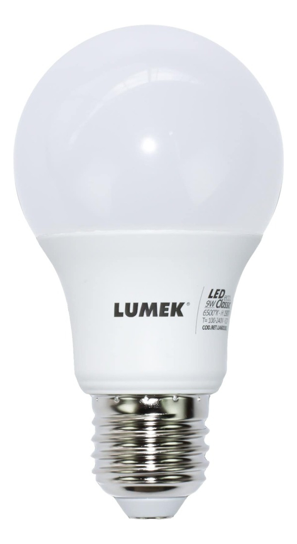 BOMBILLO LED ECO CLASSIC LUMEK DE 9W