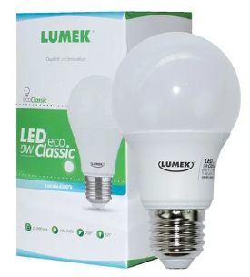 BOMBILLO LED ECO CLASSIC LUMEK DE 9W